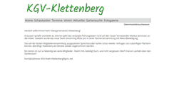 Desktop Screenshot of kgv-klettenberg.de